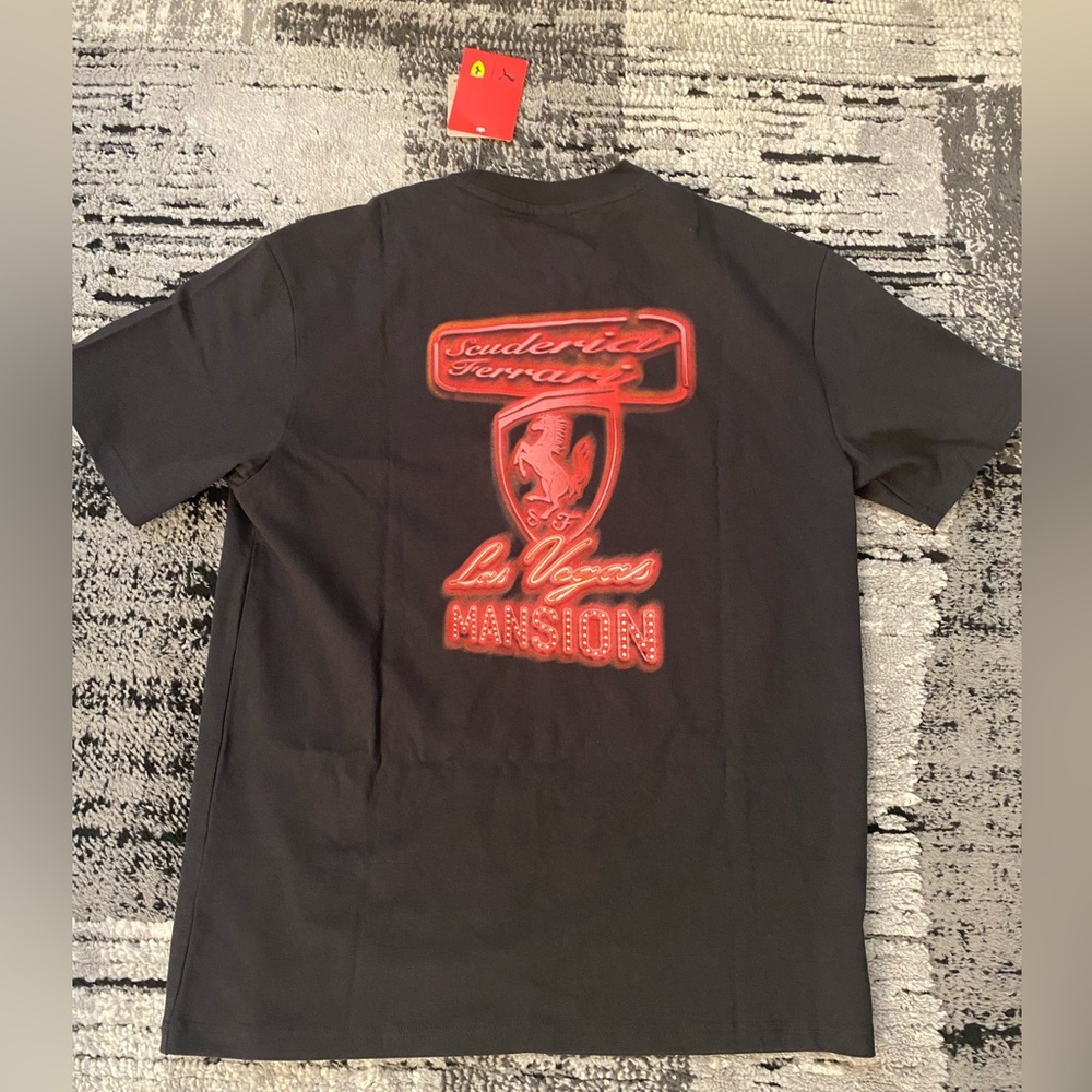 New Puma x Scuderia Ferrari Las Vegas Mansion Shirt Limited Edition Medium